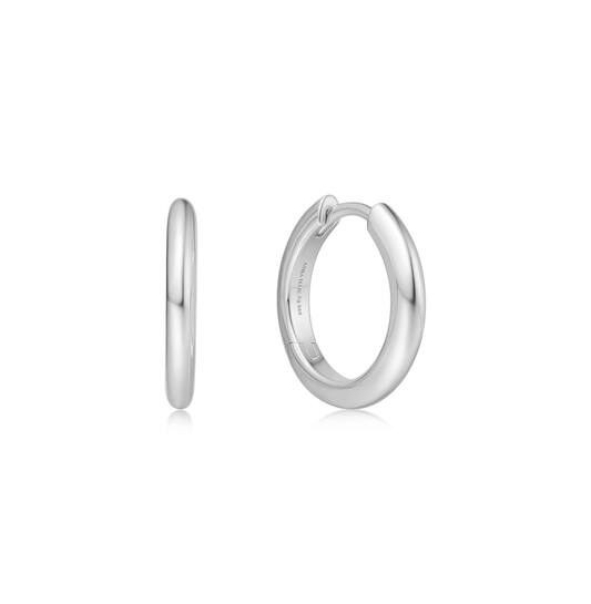 Voque Maven - Ohrringe - Silber / rhodiniert - 1cm